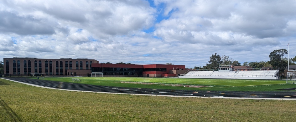 Field view of stadium