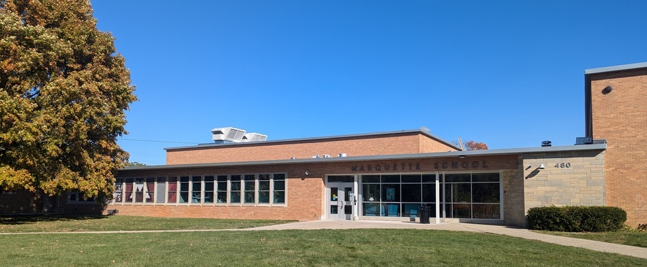 Marquette Elementary Main Entrance