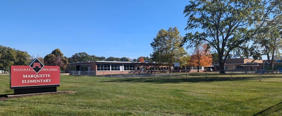 Marquette Elementary Sign